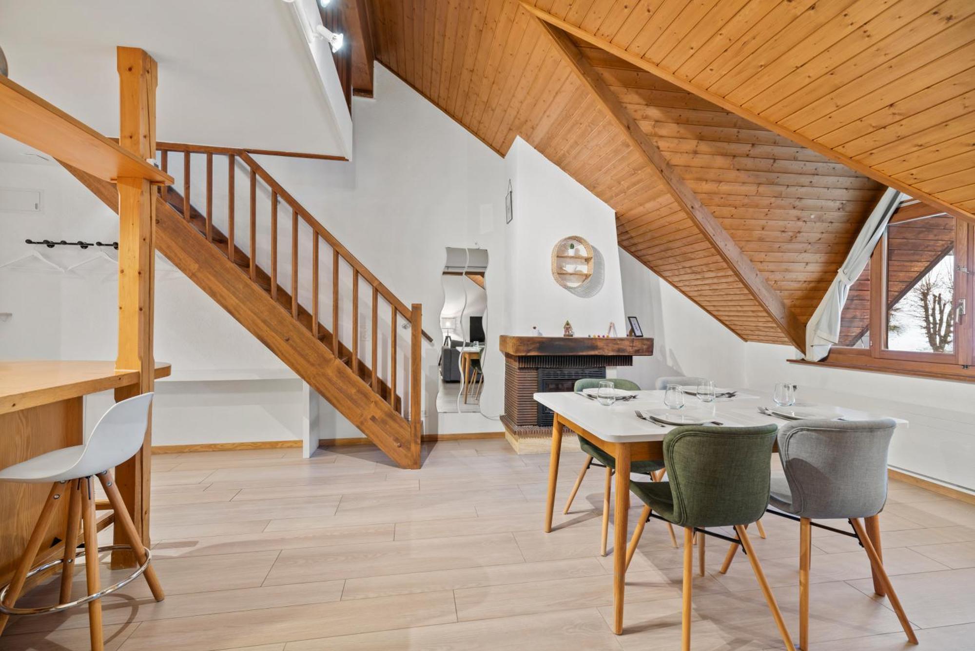 Cosy Appartement Lumineux Et Spacieux A Charmey Ngoại thất bức ảnh